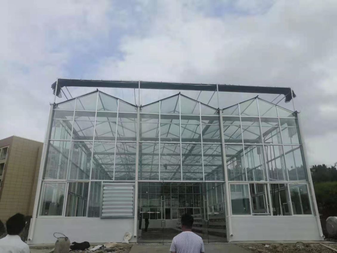 安顺学院玻璃温室项目